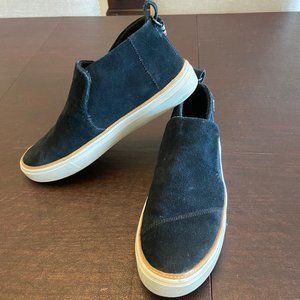 TOMS Paxton Black Slip-On Chukka Sneaker Women's Size 8